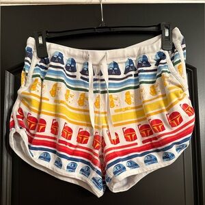 Hanna Andersson Rainbow Star Wars Shorts